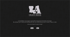 Desktop Screenshot of lacraftbeer.com